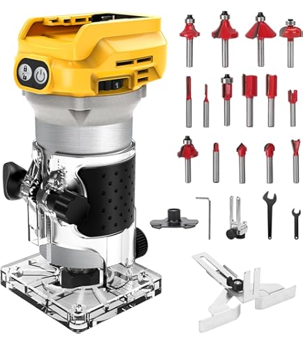 Circular Saw Cordless For Dewalt 20V Battery Brushless Wood, Plastic