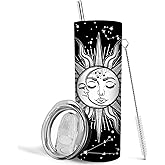 Sunmdecor Sea Turtle Coffee Mug, 20oz Tumbler with Lid and Straw - Double Wall Insulation Stainless Steel Cups For Hot or Cold Beverages, Perfect For Travel, Office, and Christmas Gifts