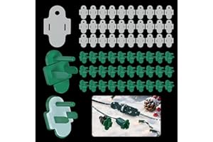 TRYITSBEST 30 Sets Weatherproof Gaskets and Plug Protectors Covers, Christmas Light Outlet Plug Protector Waterproof, Outdoor Extension Cord Plug Cover, GFCI Protector Tripping Prevention (Green)