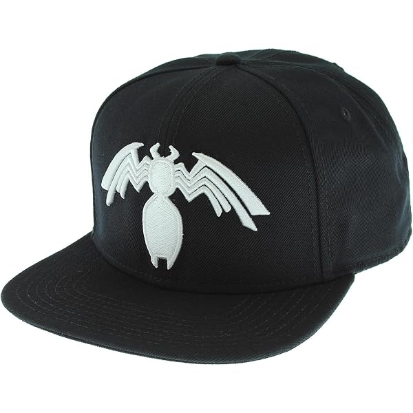 Marvel Venom Baseball Cap, Spider Symbiote Logo Cotton Adjustable