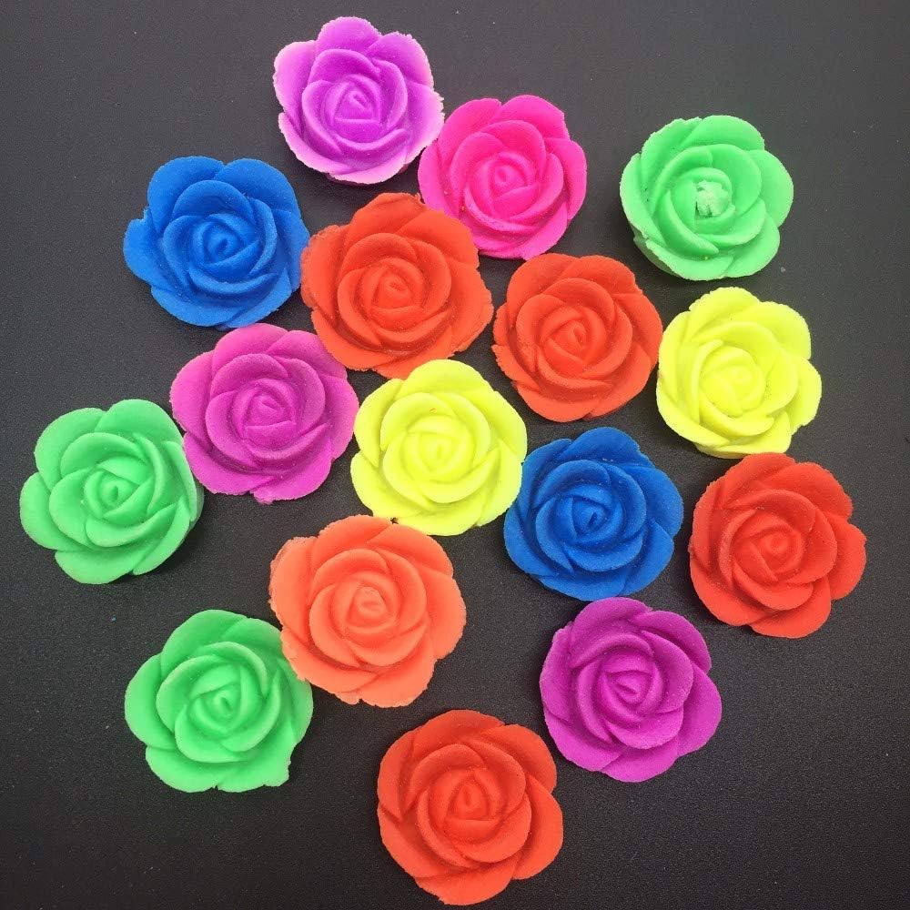 VDNSI 40 Pcs Flowers Water Jelly Flower for Decoration for Dinning and Room Decoration (40 Pcs)