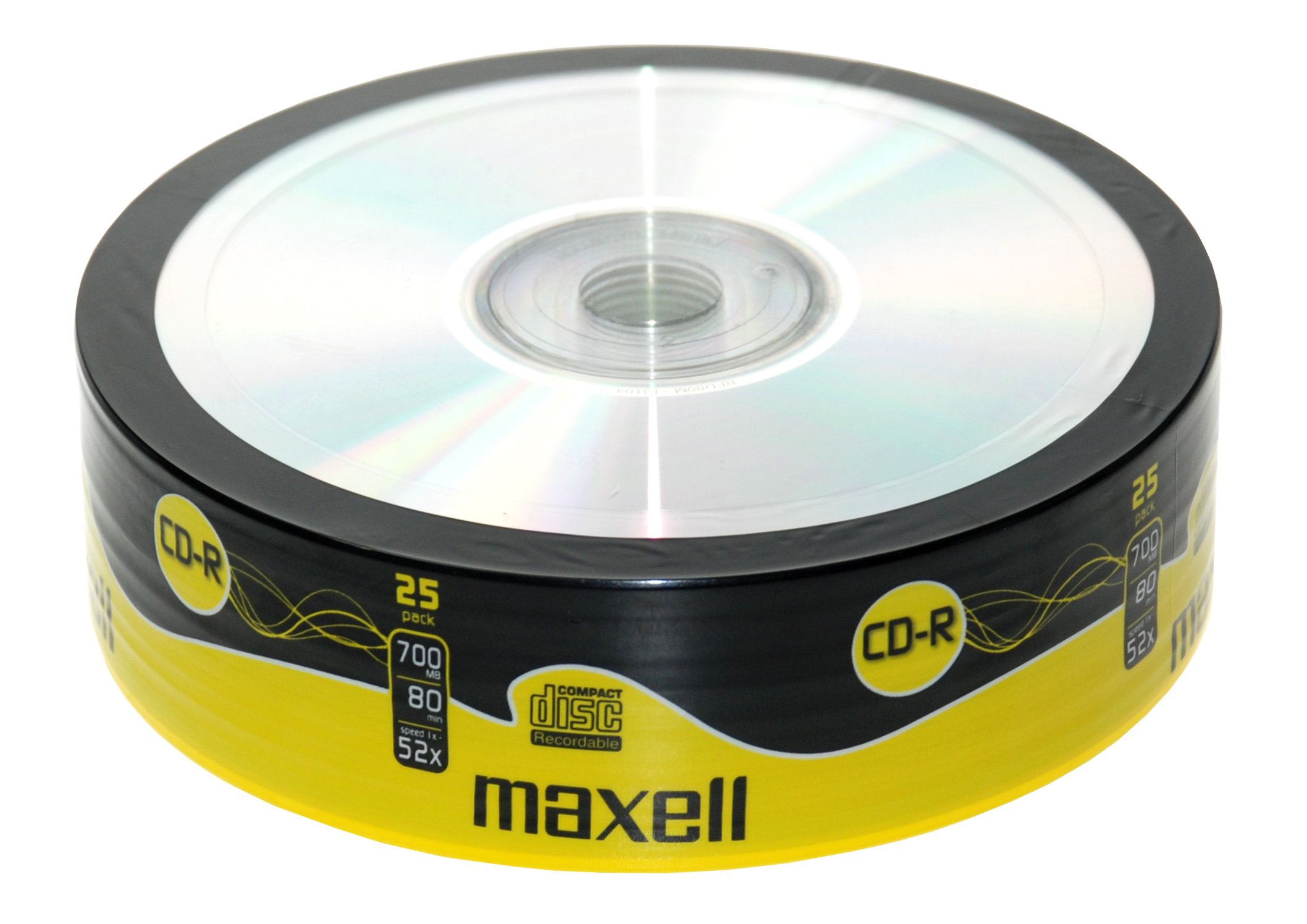 Maxell CD-R80XL - 10 x CD-R - 700 MB ( 80min ) 52x - cakebox - storage media