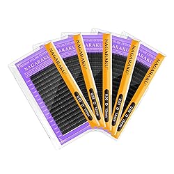 NAGARAKU 5 Trays Eyelash Extensions 0.03mm D