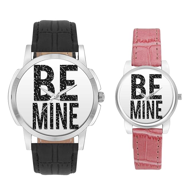 Gifts for Couple, Multicolor Dial Wrist Watch for Men and Women