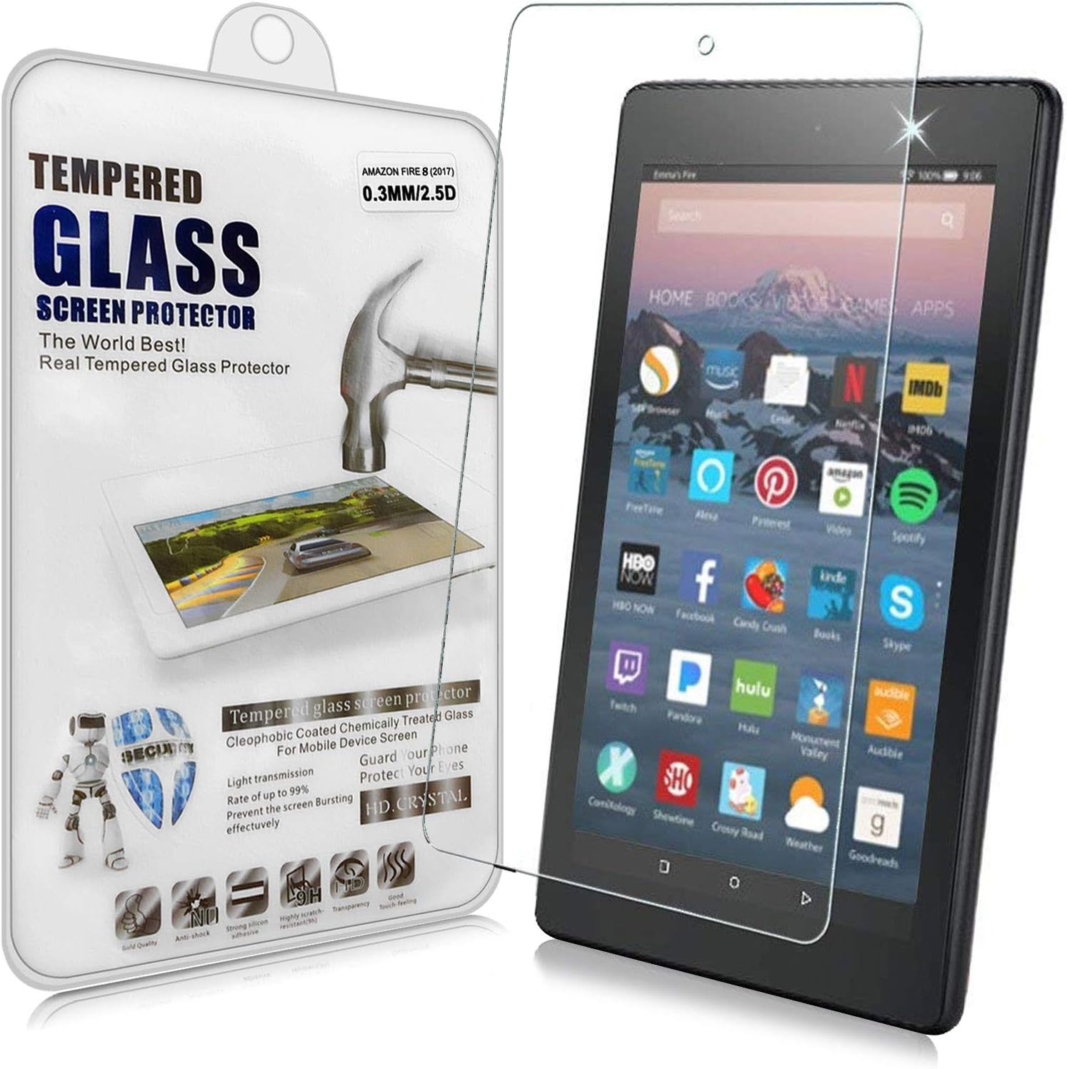 Aclouddate Screen Protector Tempered Glass Screen Protector