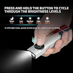 OLIGHT Arkfeld Pro Rechargeable EDC Flat Flashlight