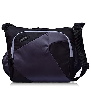 Adamson Unisex Imported Model Black Side Bag(ASB-076)