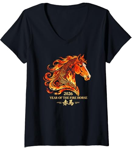 Amazon.com: Chinese New Year 2026 Year of the Horse T-Shirt