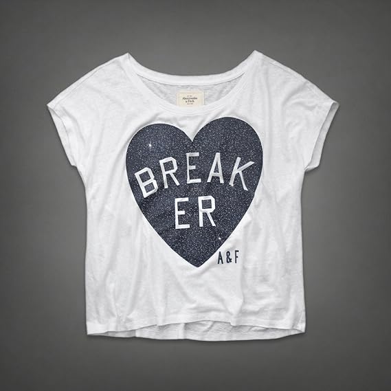 Amazon アバクロンビー フィッチ Abercrombie Fitch アバクロ Tシャツ レディース 白 ホワイトxl 並行輸入品 Tシャツ カットソー 通販