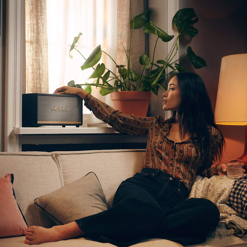 Marshall Stanmore II Wireless Wi-Fi Alexa Voice Smart Speaker â Black â CR8T