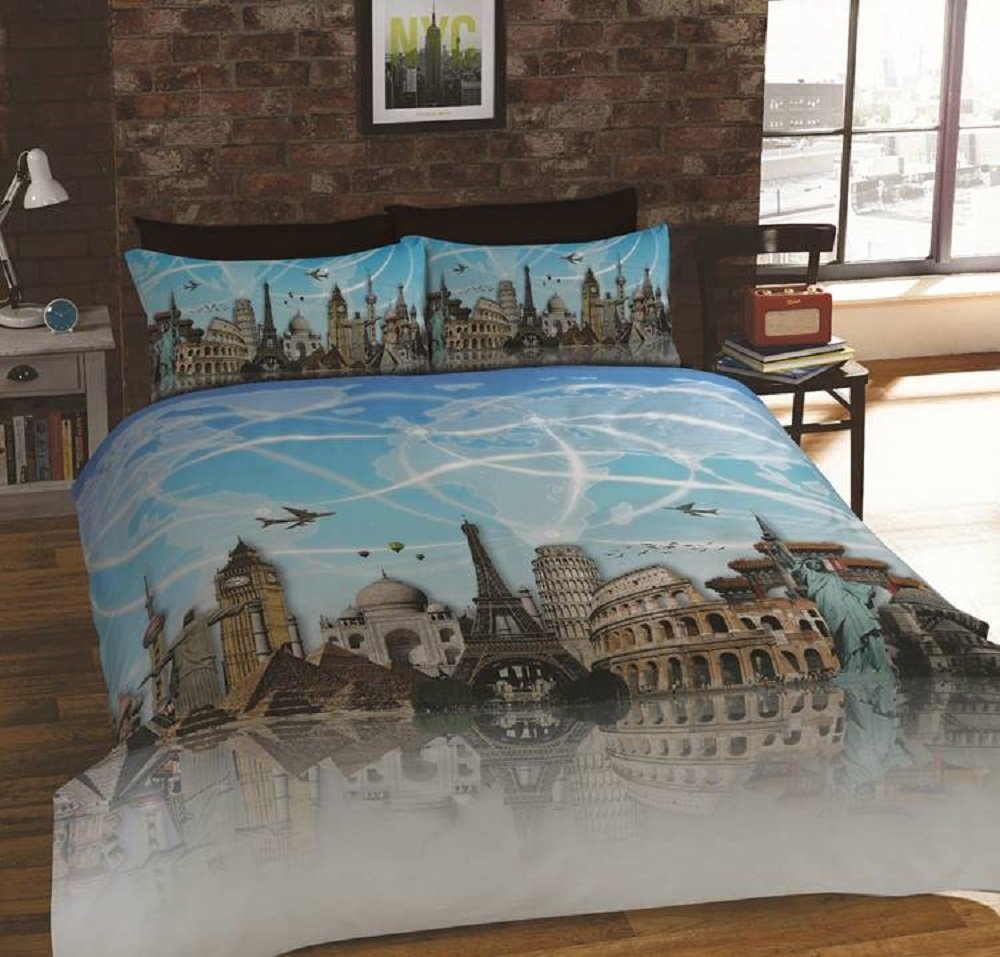 Urban Unique “All Around the World” Classic World Wide Landmarks, Mu