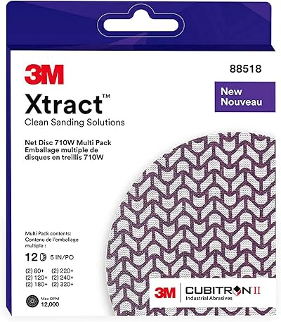 3M Xtract Cubitron II Net Disc 710W 127 mm Assorted 12 Pc