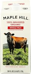 Maple Hill Creamery Organic Whole Milk, 59 FZ