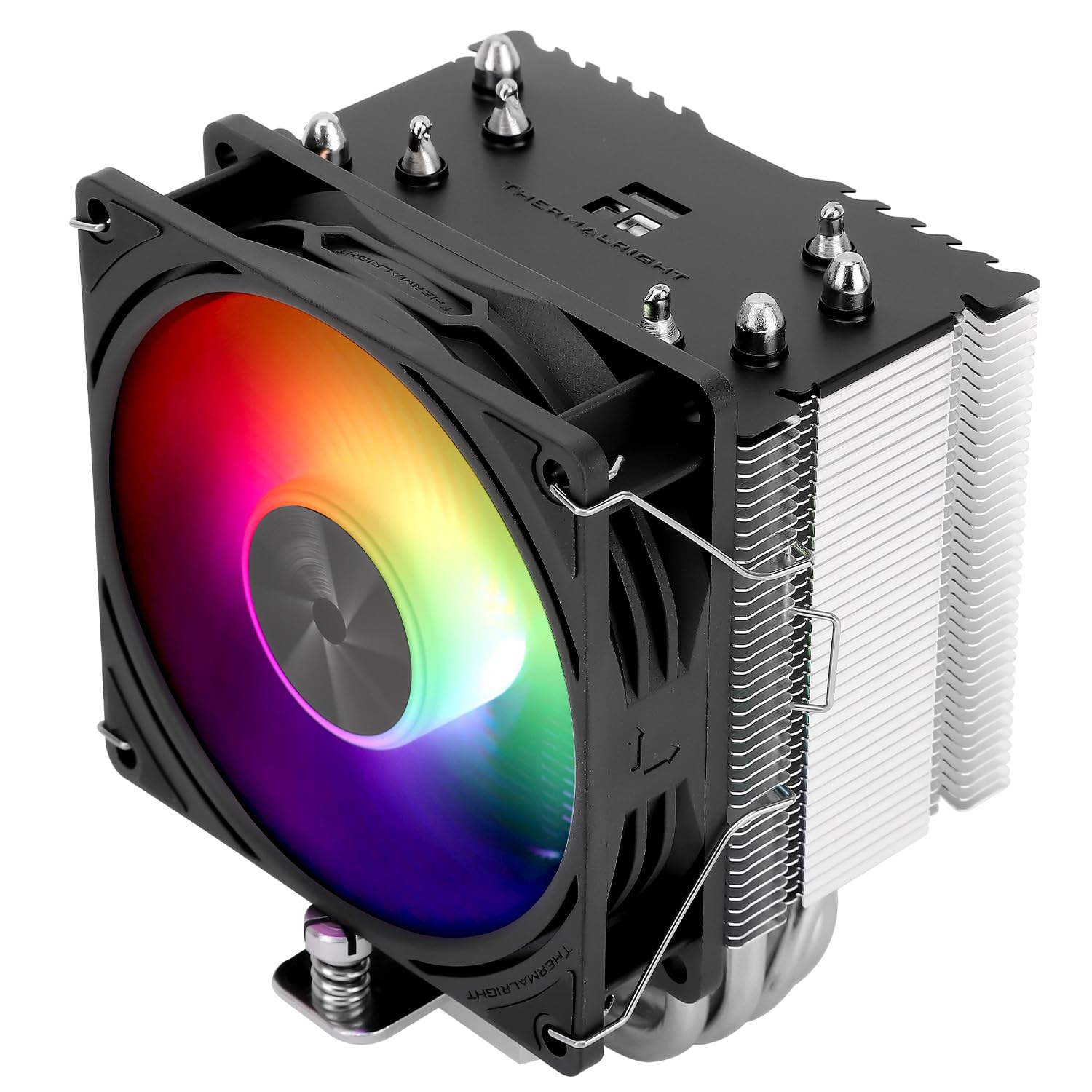 Thermalright Assassin X 90 SE ARGB CPU Air Cooler, 2200RPM Speed,92mm PWM Quiet ARGB Fan CPU Cooler, 118mm High,for AM4/AM5/Intel lga1700/1851/1150/1151/1200, CPU PC Cooling