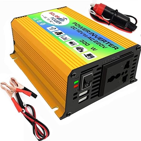 300W De Potencia Del Inversor Inversor Del Coche 12V A 110V DC ...