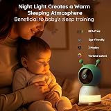 BOIFUN Add-On Camera for Baby 6T 2K WiFi Monitor Night Light 360° view 4