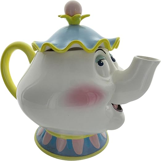 beauty and the beast be our guest tea set