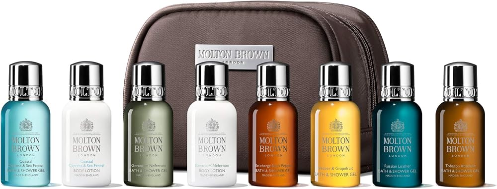 Molton Brown The Daring Adventurer Body Care Set & Mini Travel Bag for Men