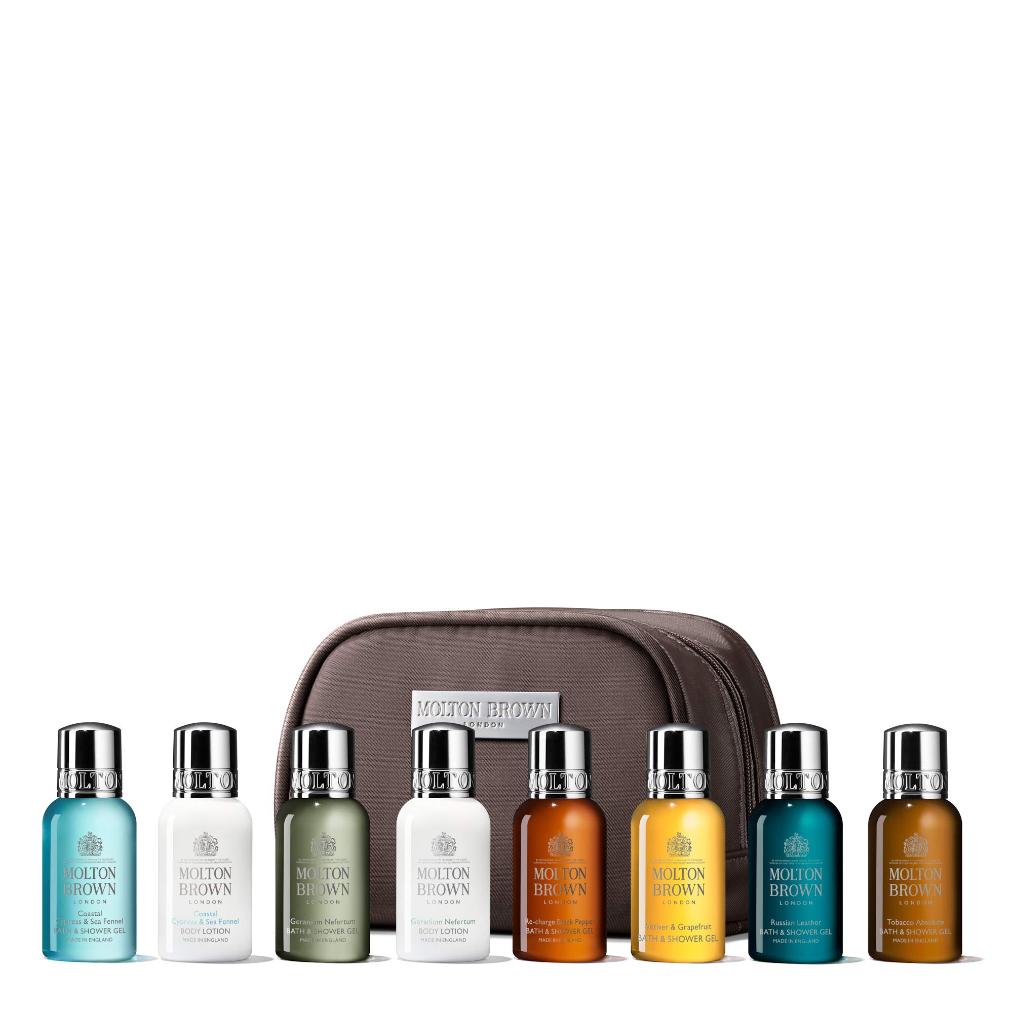 Molton Brown The Daring Adventurer Body Care Set & Mini Travel Bag - Gift Set for Men