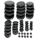 50 Piece Plastic Plugs for Round Holes - Auto Body Plugs - Sheet Metal Plugs - Automotive - Body Automotive