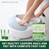 Moksha Foot Spa Gift Set Women UK Tea Tree Eucalyptus Soak Scrub Lotion Pamper view 2