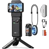 SJCAM C400 Vlogging Creators Combo (64GB),4K Pocket Camera,7H Power use,6-Axis Stabilizer,Vlogs influencers Cameras,2.29'' Touch Screen,30M Waterproof Body Cam,Vlogging Camera for YouTube