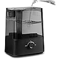 LEVOIT 6L Extra Large Humidifier for Bedroom Large Room Home, Cool Mist Last 60-Hour, Top Fill, Super Easy to Use and Clean, 360 Rotation Nozzle, Knob Control, Auto Shut Off, Quiet