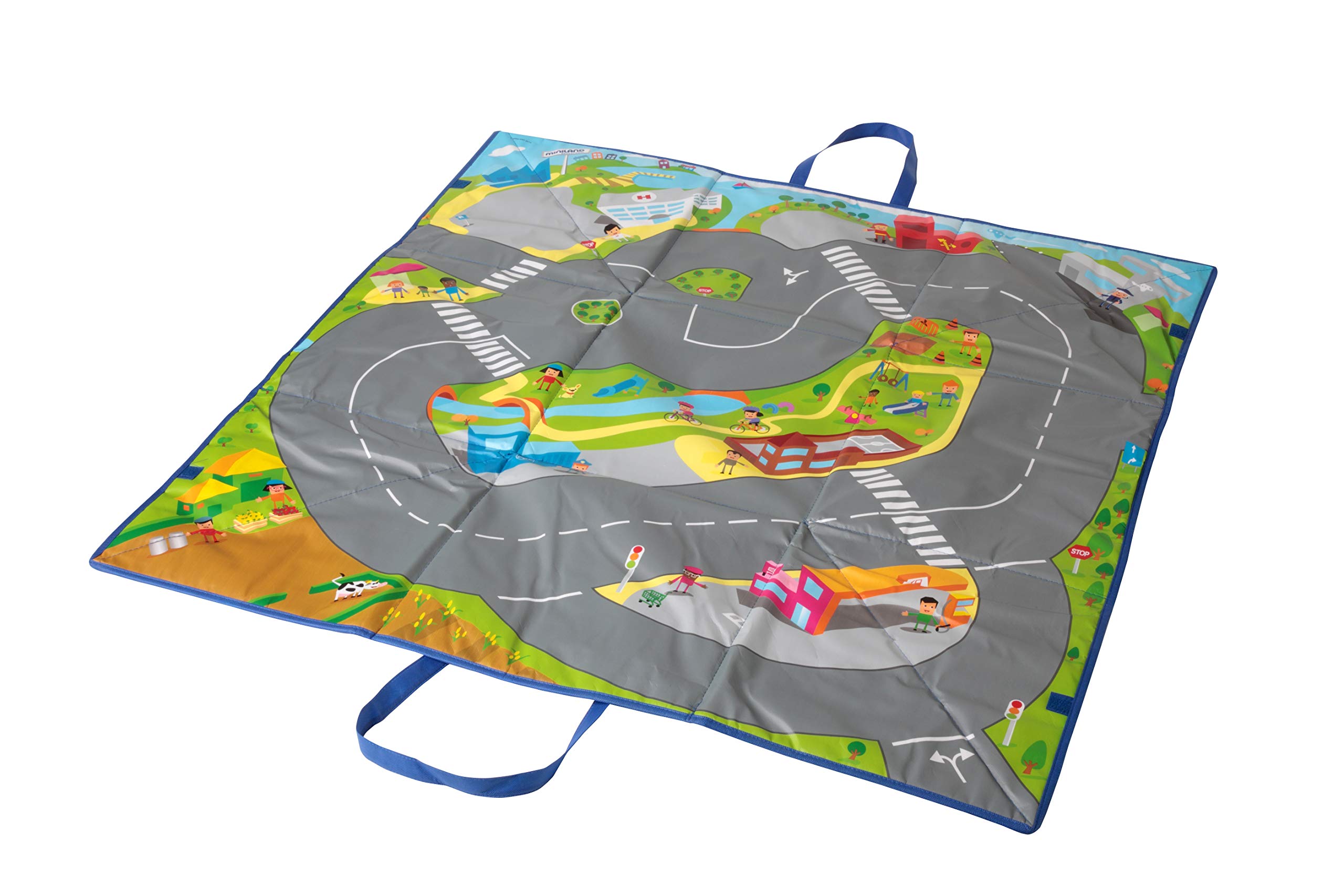 Miniland 97096 "Minimobil Traffic Box" Set