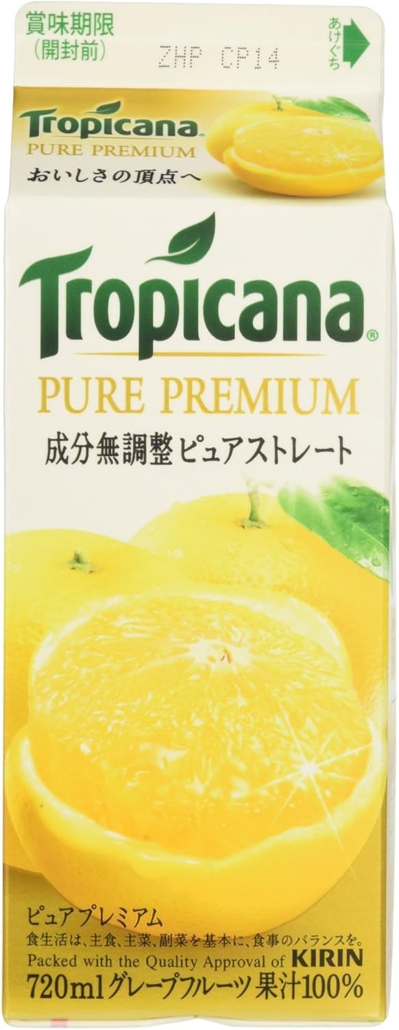 Amazon Co Jp 冷蔵 キリン トロピカーナ ピュアプレミアム グレープフルーツ 7ml 食品 飲料 お酒