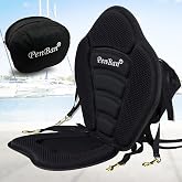 PenBan Universal Deluxe Kayak Seat Cushion with Storage Bag for Kayak | Padded Boat,SUP,Canoe,Fishing Boat,Seats with 4 Adjustable Straps