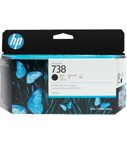 Amazon.com: HP 738 300-ml Black DesignJet Ink Cartridge : Office