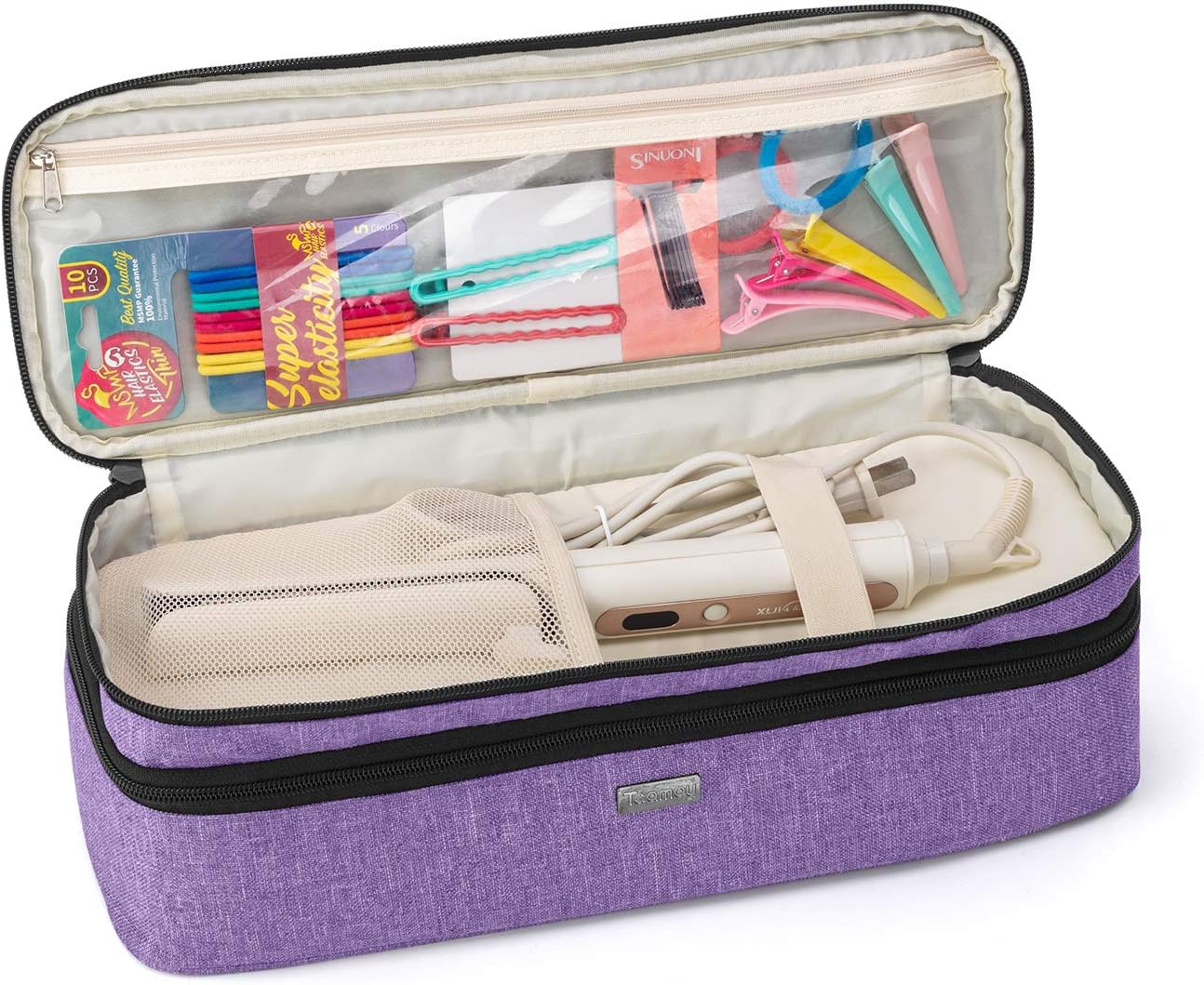 Teamoy Travel Case Compatible with Revlon One-Step Hair Dryer And Volumizer Hot Air Brush - Image 5