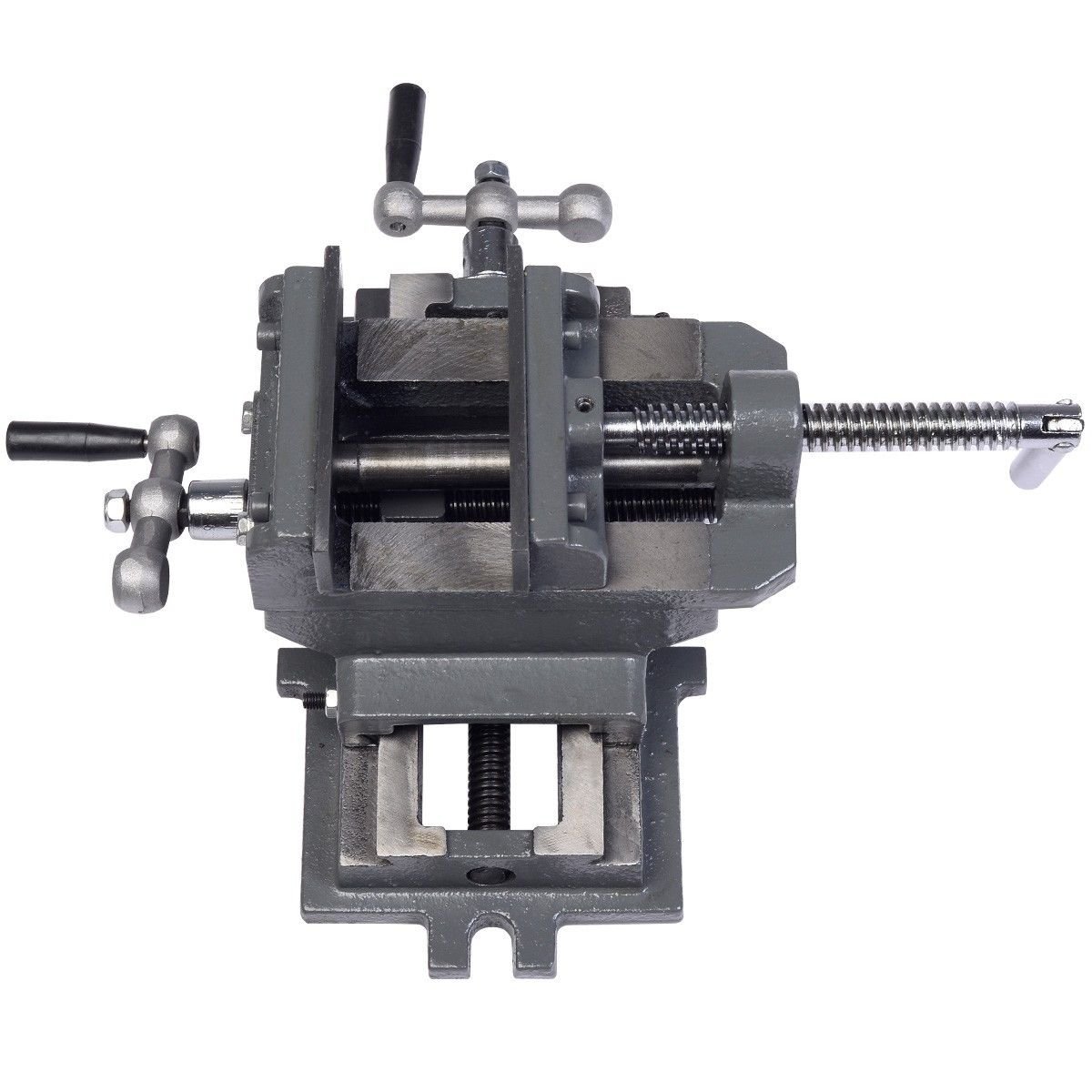 COLIBROXNew 4" Cross Drill Press Vise XY Clamp Machine Slide Metal