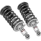 Rough Country N3 Loaded Struts for Nissan Titan (2004-2015) 3" Lift - Pre-Loaded Coil Strut, Bolt-On Install, Set of 2
