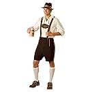 InCharacter Costumes Men's Bavarian Guy Costume, Brown/Tan, Medium