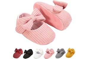 Ohwawadi Infant Baby Boys Girls Slippers Cozy Fleece Booties Soft Bottom Warm Cartoon Socks Newborn Crib Shoes