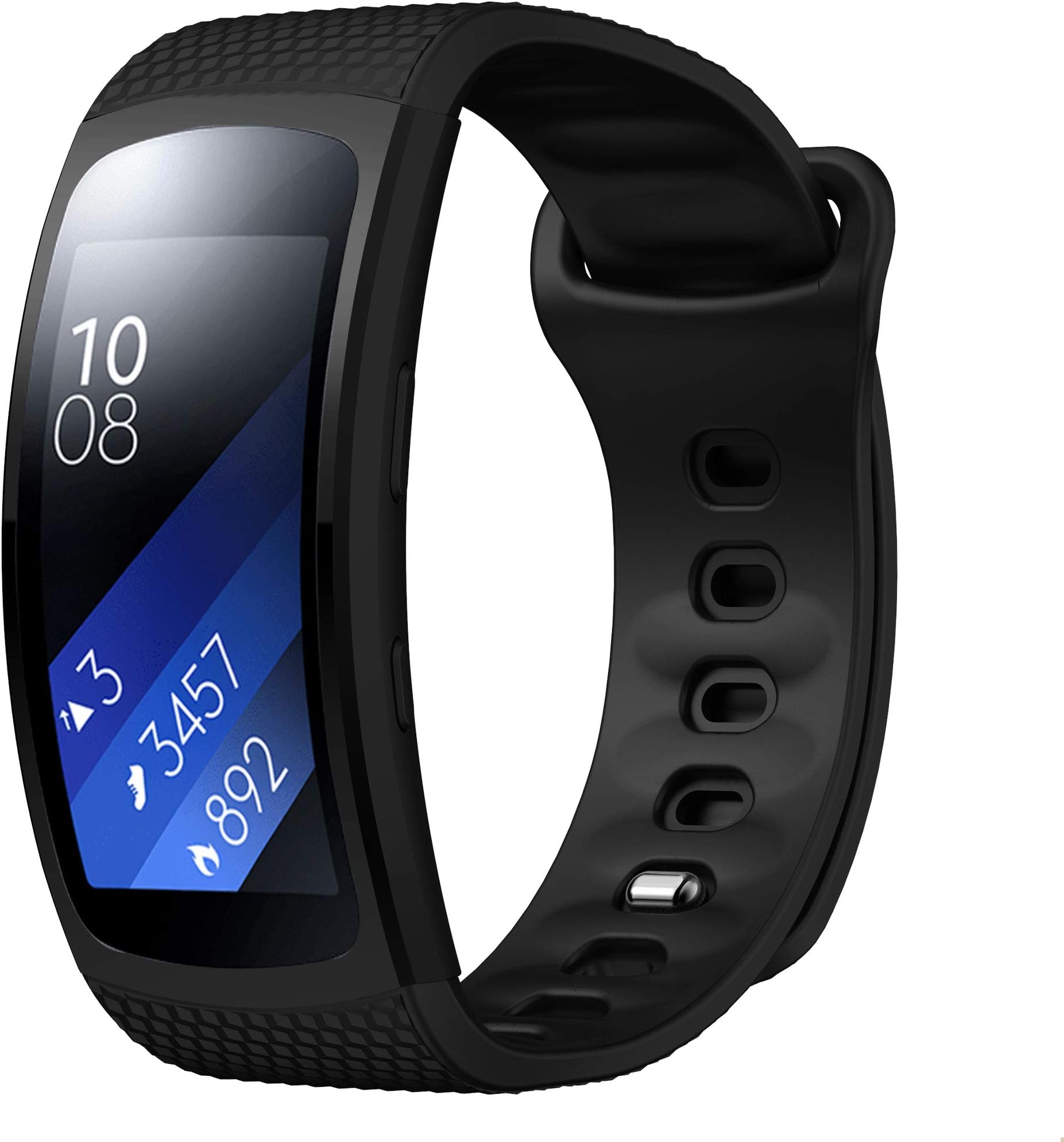 Younsea Gear Fit2/Gear Fit2 Pro Bands, Silicone Replacement Band Accessories Straps for Samsung Gear Fit2 Pro SM-R365/Gear Fit2 SM-R360 Sports Fitness Smartwatch