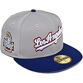 New Era LA Los Angeles Dodgers 59FIFTY 2024 World Series Gold Sidepatch Fitted Cap, Hat