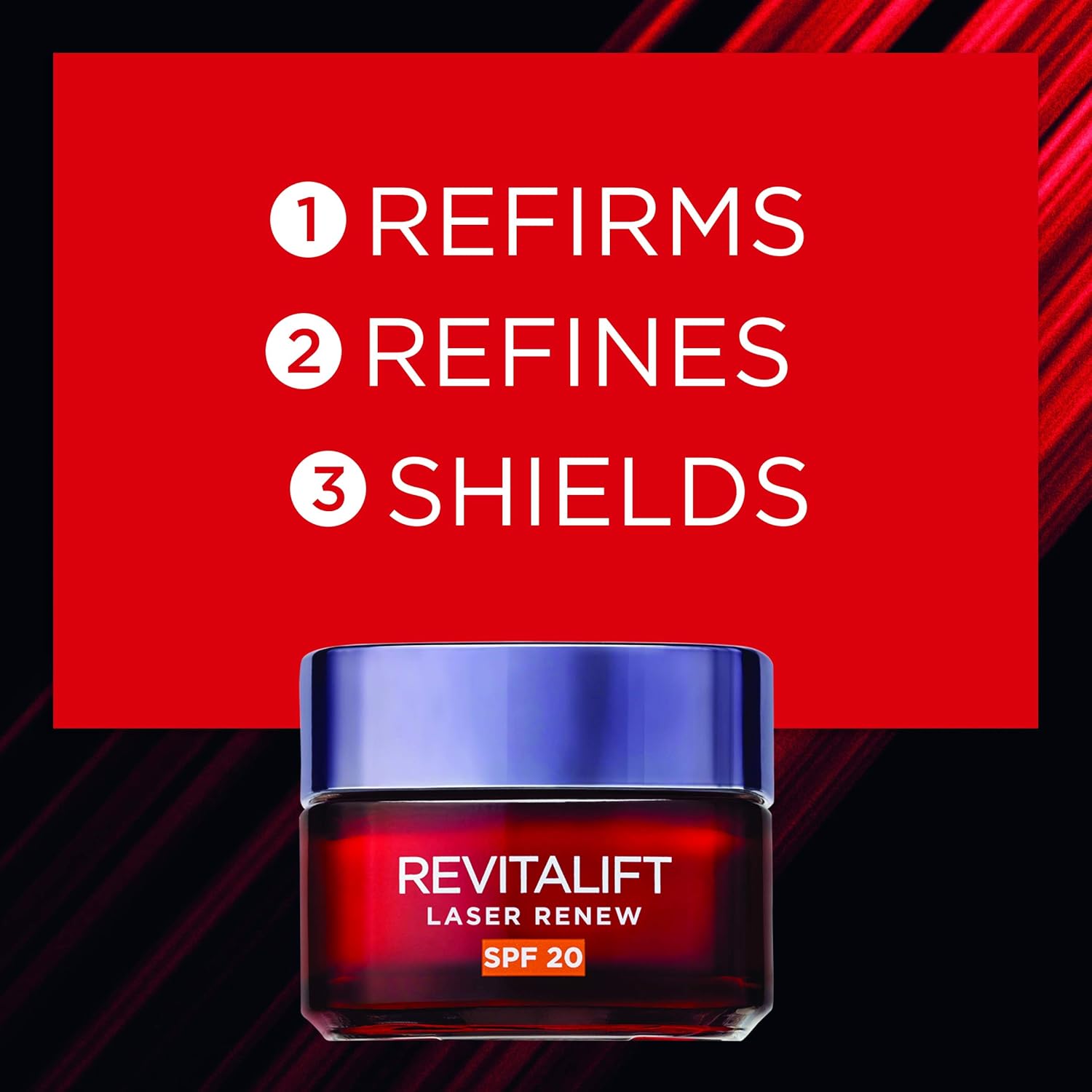 revitalift laser renew spf 20