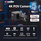 zowietek 4K NDI HX3 POV Box Camera PoE HDMI SDI RTSP RTMP SRT Live Streaming view 2