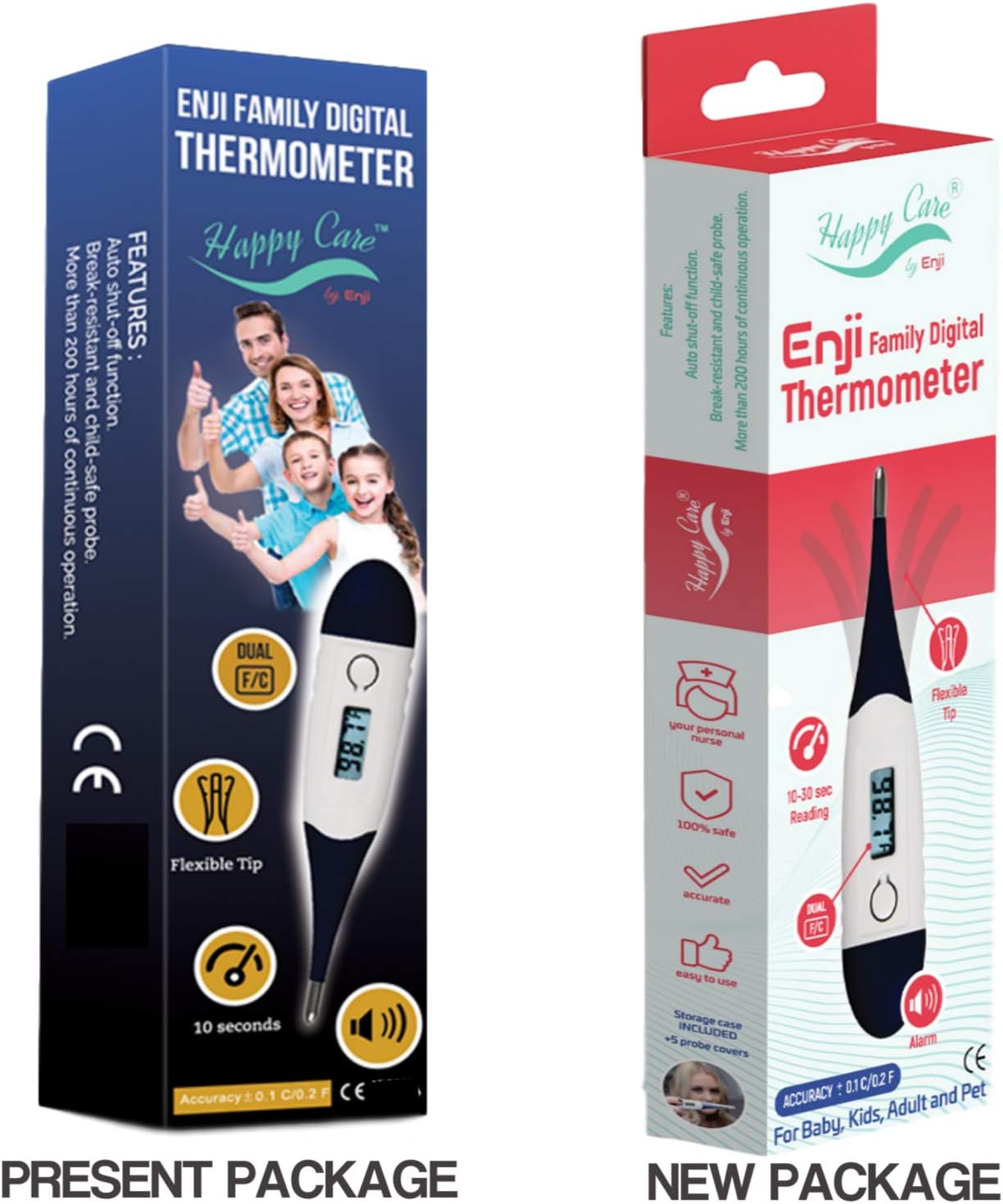 [Updated 2020 Model] Thermometer | Thermometer for Adults | Oral Thermometer | Thermometer for Fever | themometers for Adults | Quick 10-30 Sec Oral Rectal Armpit Underarm Baby Infant Kid Babies Pet: Health & Personal Care