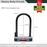 Burg-Wächter 1600HB Sold Secure Gold D Lock Grey Black Small view 4