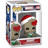 Funko POP! Marvel: Holiday - Groot - Marvel Comics - Collectable Vinyl Figure - Gift Idea - Official Merchandise - for Kids & Adults - Comic Books Fans - Model Figure for Collectors and Display