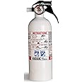 Kidde 466635MTLK Mariner 5 Fire Extinguisher, 2#, 5-B:C, with Metal Valve Nylon VB, White