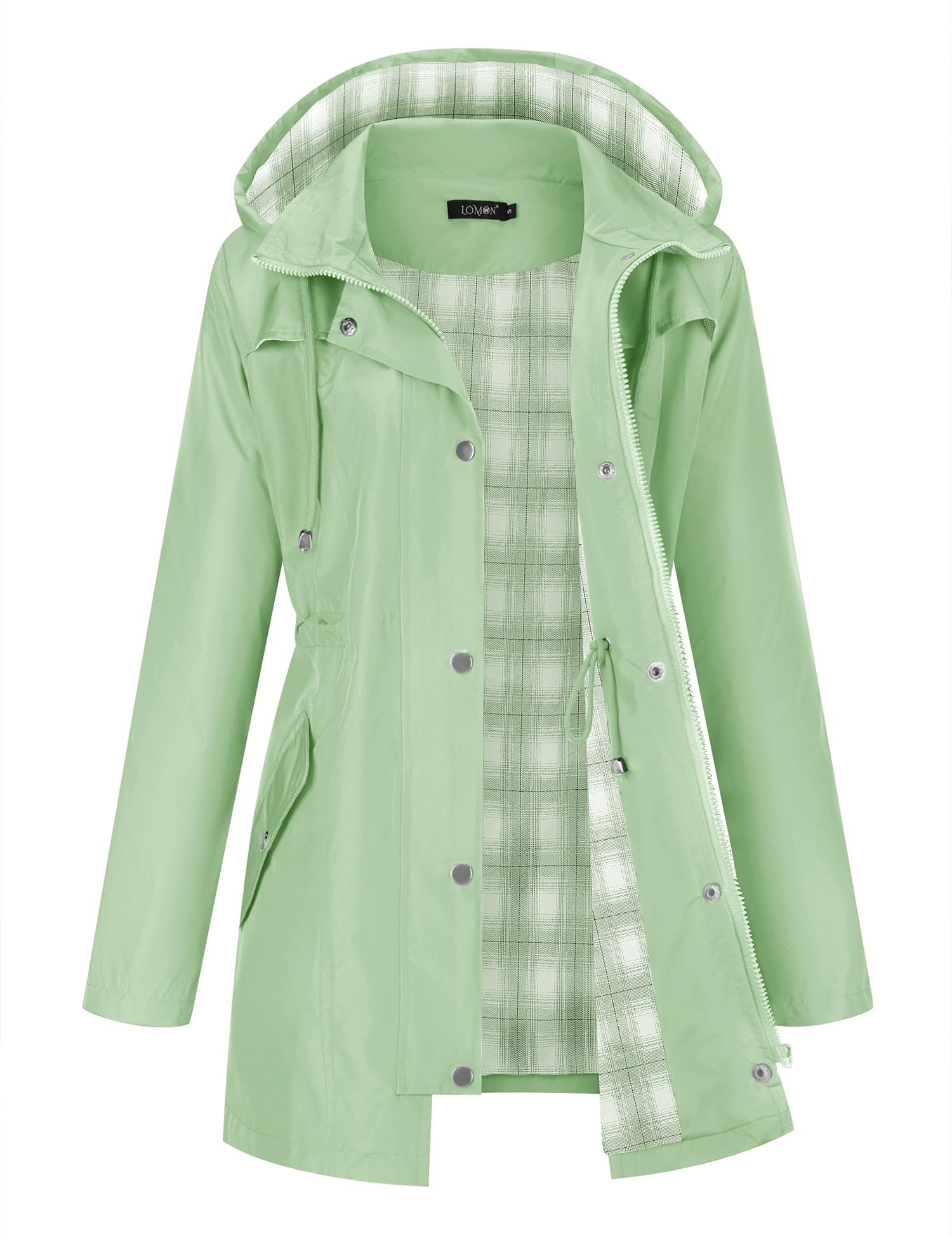 LOMON Women Waterproof Outdoor Hiking Raincoat