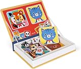 Janod Magnéti'Book Mix & Match Magnetic Educational Game 8 Animals 72 Magnets view 2