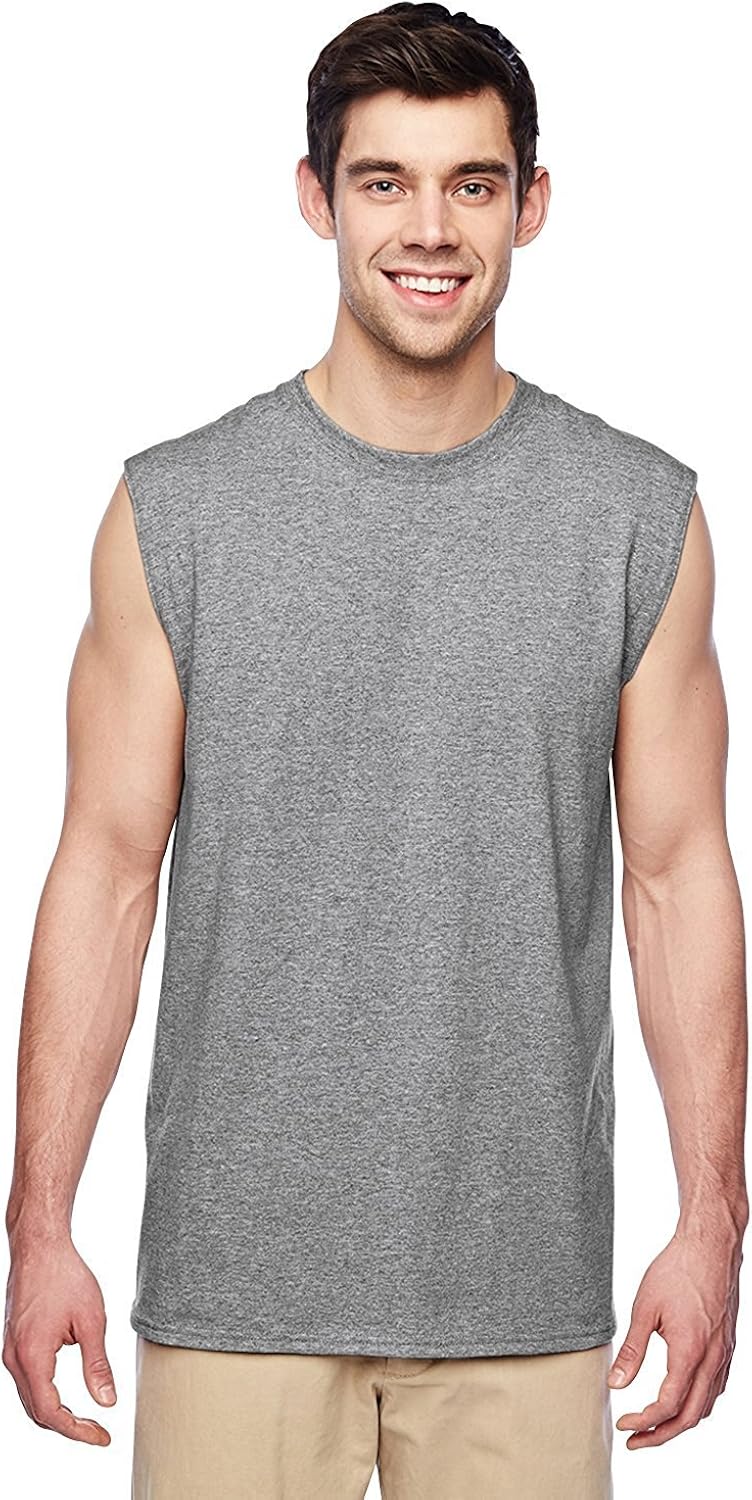 Jerzees 29SR DriPower Active Sleeveless 50/50 TShirt Jerzees Amazon