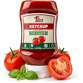 Mrs Taste Sugar Free Ketchup, Zero Calories, Zero Sodium, Zero Sugar, High Fiber, Keto Friendly, Paleo Friendly, Condiments and Sauces (12 oz, Ketchup)