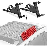 BUNKER INDUST Recovery Board Side Mounting Kit Gen7-11, Locking Brackets for 6.65" and 7.09" Traction Boards, Rooftop Platfor