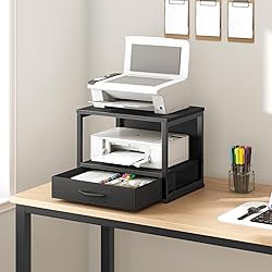 HOOBRO 2-Tier Desktop Printer Stand with